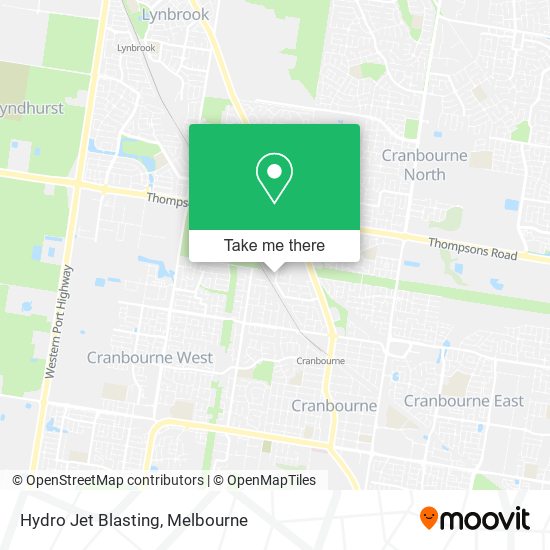 Hydro Jet Blasting map