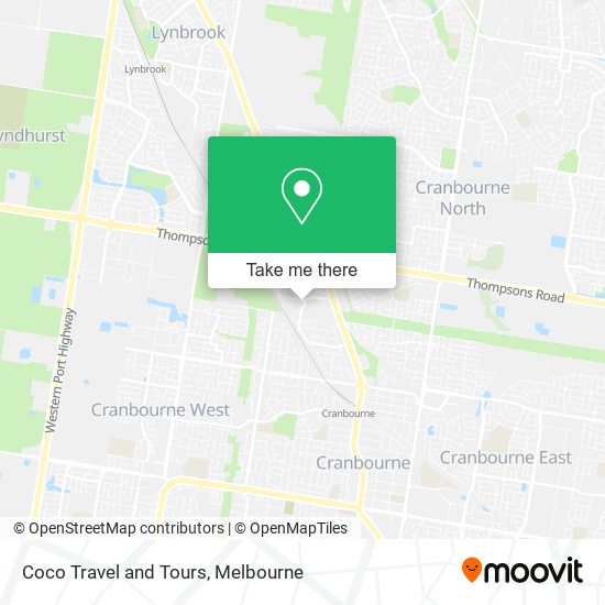 Coco Travel and Tours map