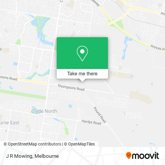 J R Mowing map