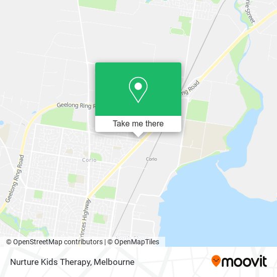 Nurture Kids Therapy map