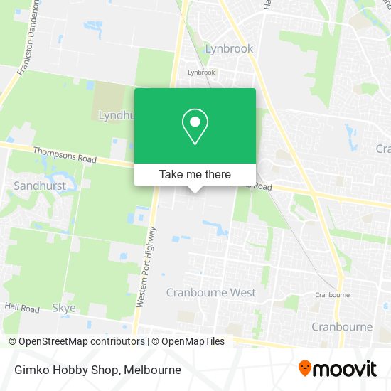 Gimko Hobby Shop map