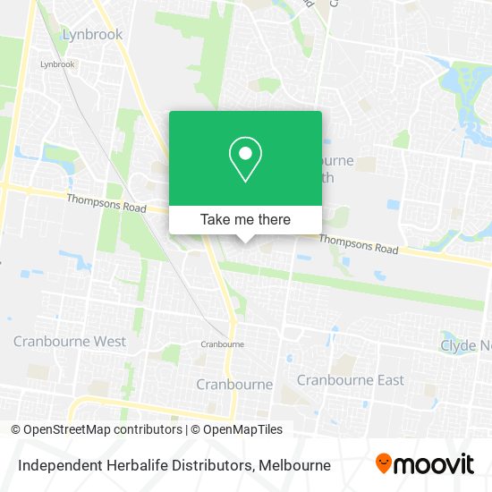 Independent Herbalife Distributors map
