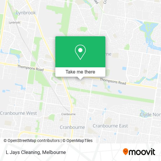 L Jays Cleaning map