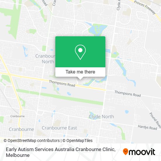 Early Autism Services Australia Cranbourne Clinic map