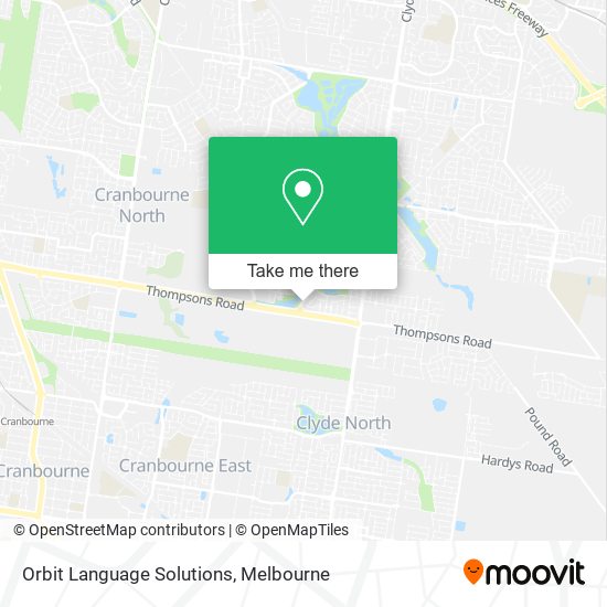 Orbit Language Solutions map