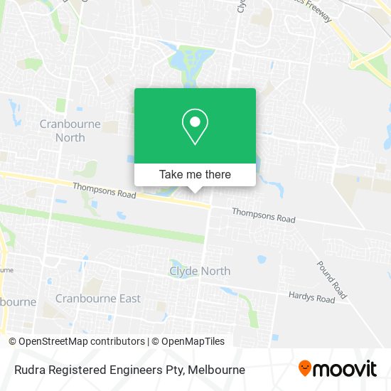 Rudra Registered Engineers Pty map