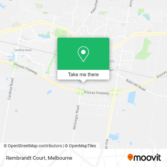Rembrandt Court map