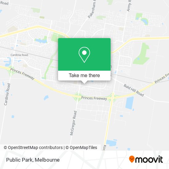 Public Park map