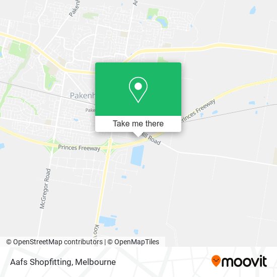 Aafs Shopfitting map