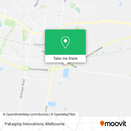 Pakaging Innovations map
