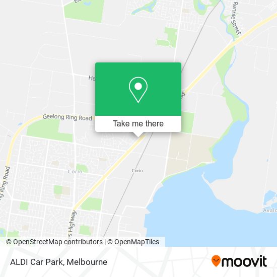 ALDI Car Park map