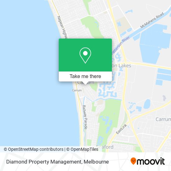 Mapa Diamond Property Management