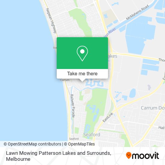 Mapa Lawn Mowing Patterson Lakes and Surrounds