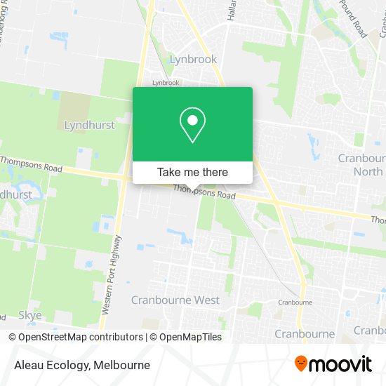 Aleau Ecology map