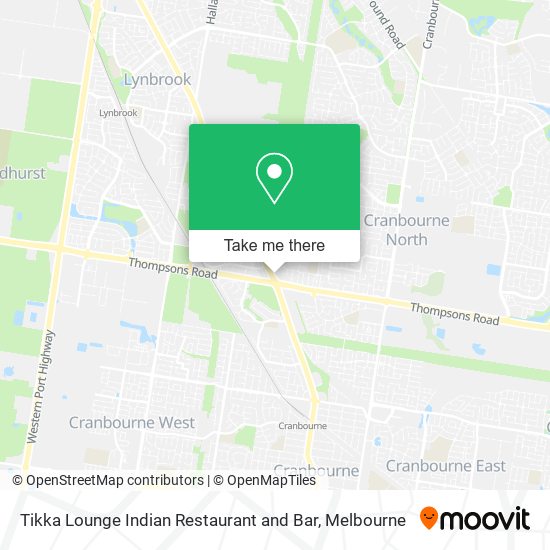 Tikka Lounge Indian Restaurant and Bar map