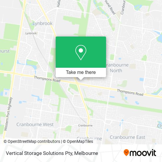 Vertical Storage Solutions Pty map