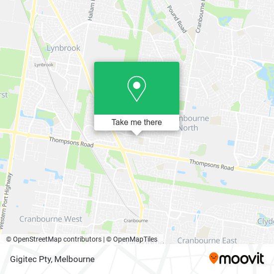 Gigitec Pty map
