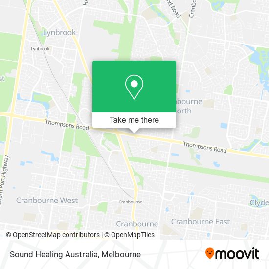 Sound Healing Australia map
