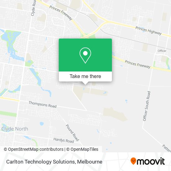 Carlton Technology Solutions map