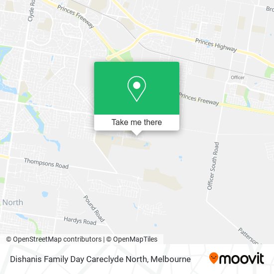Dishanis Family Day Careclyde North map