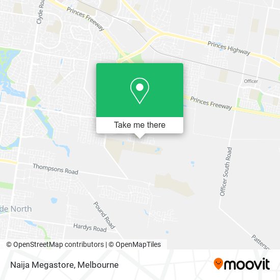 Naija Megastore map