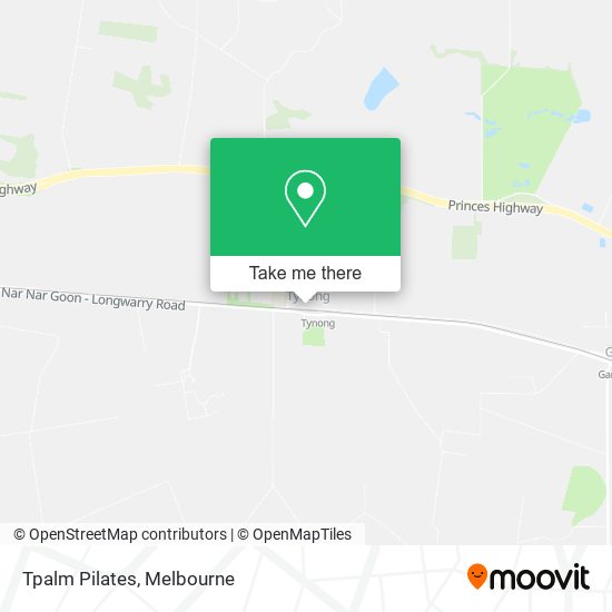 Tpalm Pilates map