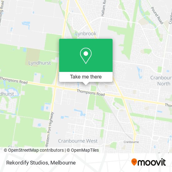 Rekordify Studios map