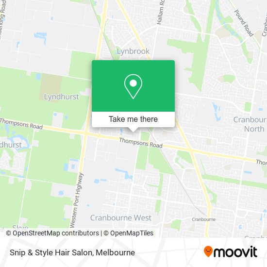 Snip & Style Hair Salon map