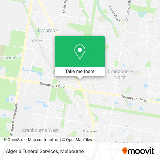 Algeria Funeral Services map