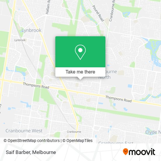 Saif Barber map
