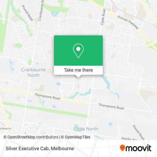 Silver Executive Cab map