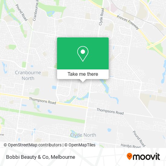 Bobbi Beauty & Co map