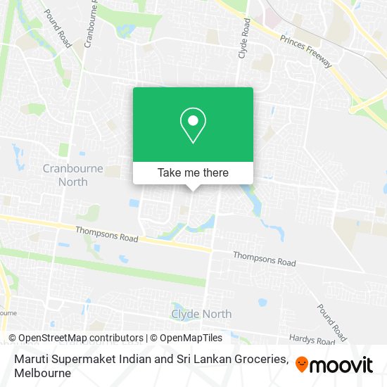 Mapa Maruti Supermaket Indian and Sri Lankan Groceries