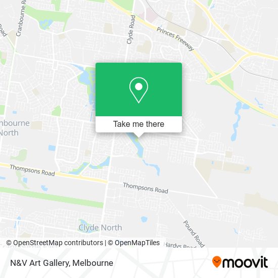 N&V Art Gallery map