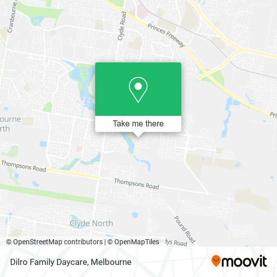 Dilro Family Daycare map