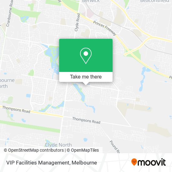 VIP Facilities Management map