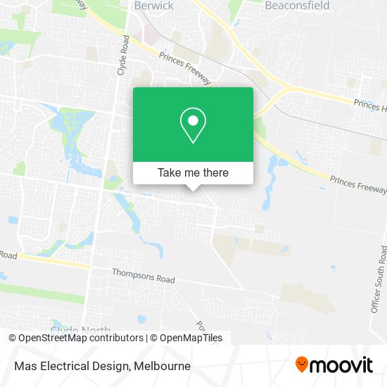 Mas Electrical Design map