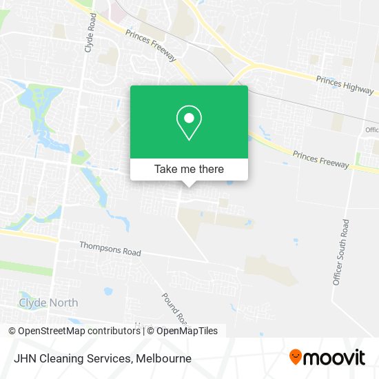 JHN Cleaning Services map