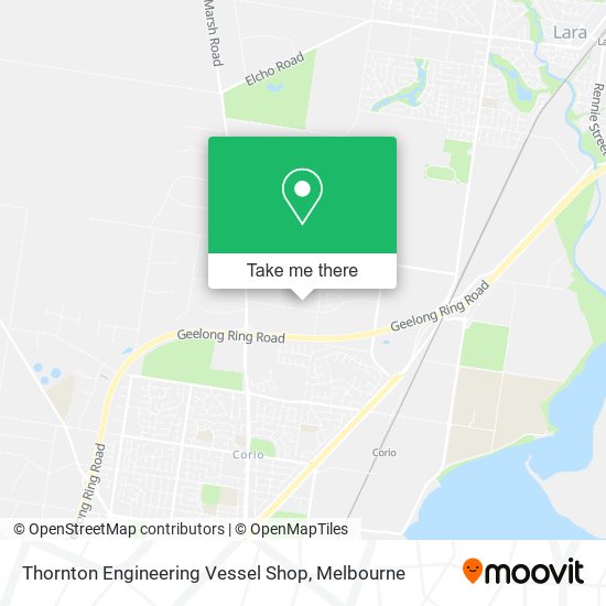 Thornton Engineering Vessel Shop map