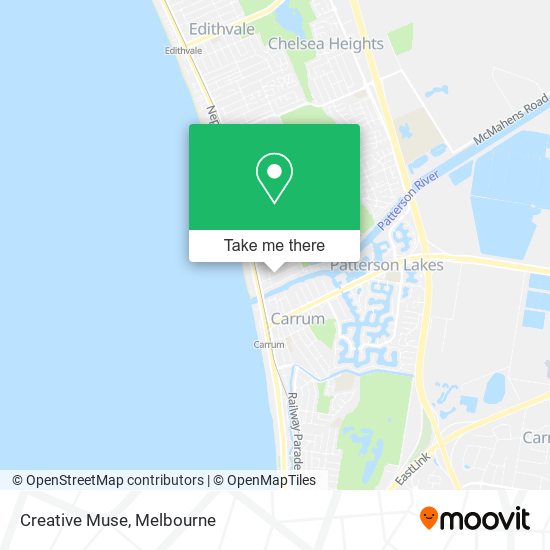 Creative Muse map