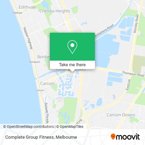 Complete Group Fitness map