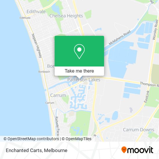 Enchanted Carts map