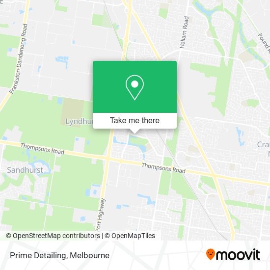 Prime Detailing map
