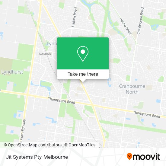 Jit Systems Pty map