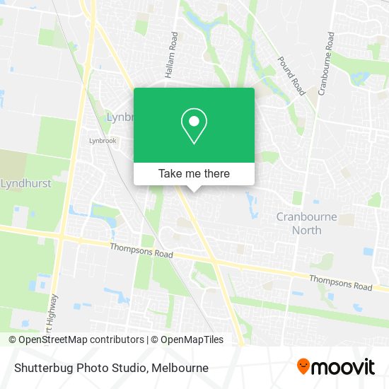 Shutterbug Photo Studio map