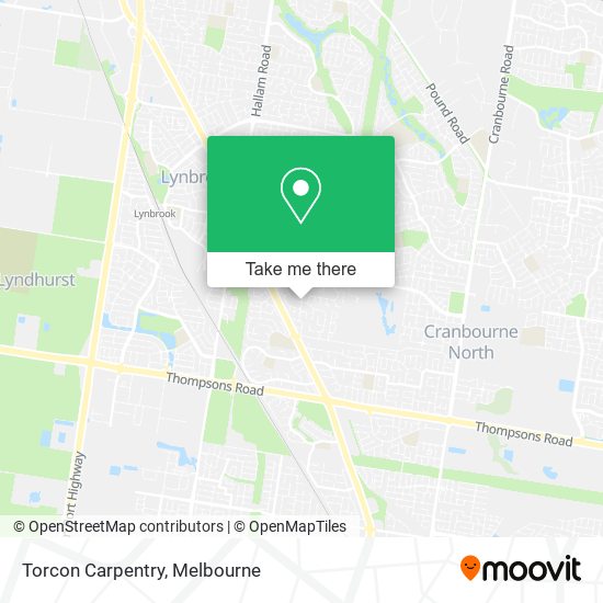 Torcon Carpentry map