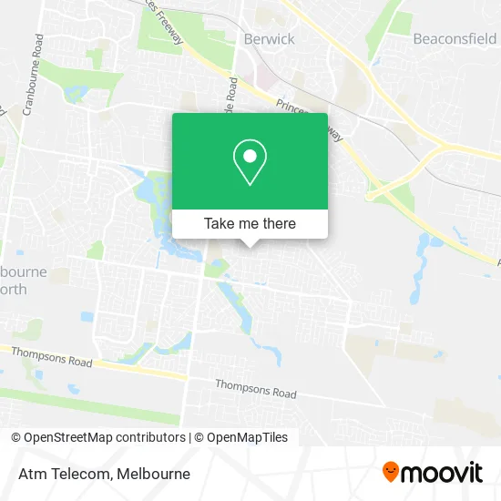 Atm Telecom map