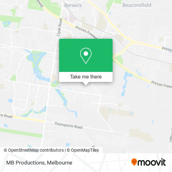 MB Productions map