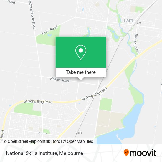 National Skills Institute map