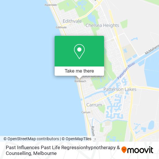 Past Influences Past Life Regressionhypnotherapy & Counselling map
